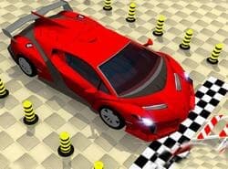 Rompecabezas De Estacionamiento De Coches Por Adelantado