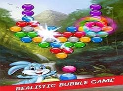 Juego De Disparos De Burbujas De Conejo