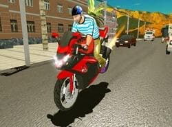 Carretera De Tráfico De Motos 2020