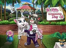 Día De La Boda Del Gatito