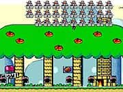 Mario Combate vs Space Invaders