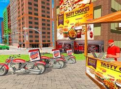 Juego De Simulación De Niño Repartidor De Pizza