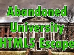 Escapada A La Universidad Abandonada Html5