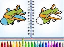 Libros Para Colorear Aerodinámicas