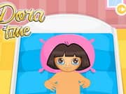 Baby Dora nap time