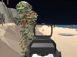Supervivencia Del Juego De Armas De Asalto En La Playa