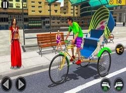 Bicicleta Tuk Tuk Auto Rickshaw Juego De Conducción Libre