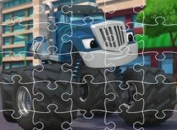 Rompecabezas De Camiones Ardiendo