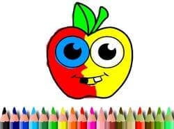 Bts Libro Para Colorear Manzana