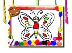Libro Para Colorear Mariposa