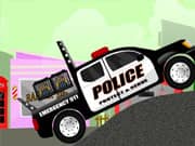 Camioneta de Policias