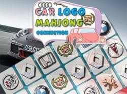 Conexión Mahjong Con El Logotipo Del Coche