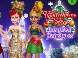 Peinados Inspirados En Árboles De Navidad