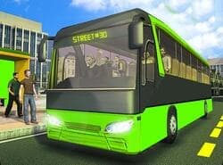 Autobús Simulador De Autobús De Autobús De Pasajeros De La Ciudad Conduciendo 3D