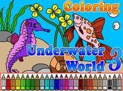 Colorear El Mundo Submarino 3