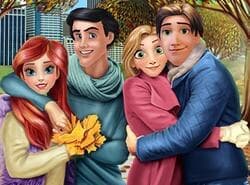 Parejas Trajes De Otoño