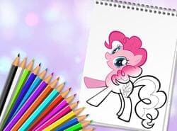 Lindo Libro Para Colorear Pony