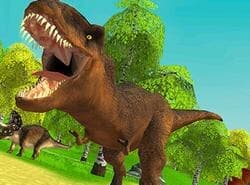 Dinosaurio Caza Dino Ataque 3D