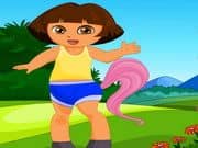 Dora vestir como Pony