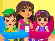 Dora Twins Babysitter