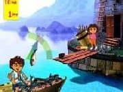 Dora y Diego de Pesca