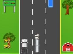 Carrera De Camiones De Volteo