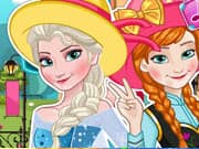 Elsa and Anna Frozen Polaroid