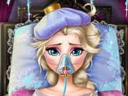 Elsa Frozen Enferma