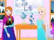 Elsa Frozen Lavando la Ropa de Anna