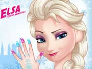 Elsa Frozen Manicure