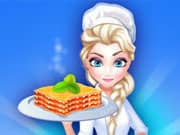 Elsa Frozen Restaurant Spinach Lasagna