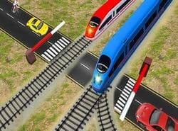 Cruce Ferroviario En Euros: Tren Ferroviario Que Pasa 3D