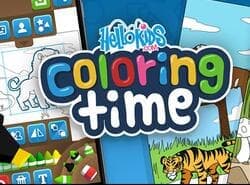 Hellokids Tiempo Para Colorear