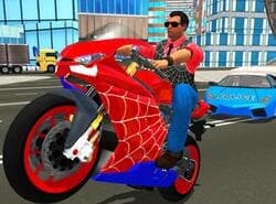 Héroe Truco Spider Simulador De Bicicleta 3D