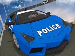 Imposible Coche De Policía Pista 3D 2020