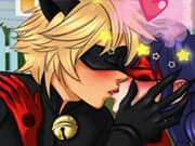 Ladybug And Cat Noir Kissing