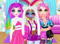 Perder El Peinado Unicornio Encantador