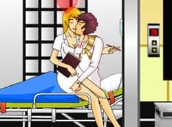 Enfermera Besando 2
