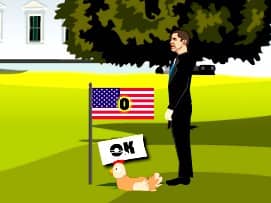 Obama vs Romney Pateado la Gallina