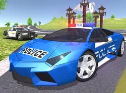 Simulador De Coche De Policía 3D