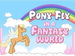 Pony Volar En Un Mundo De Fantasía