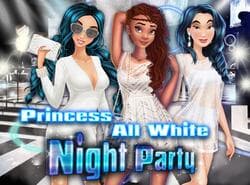Princesa Toda La Fiesta Nocturna Blanca
