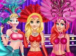 Princesa Como Las Showgirls De Las Vegas