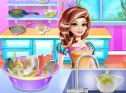 Princesa Casa Sostener Tareas