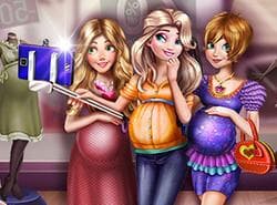Princesas Selfie Embarazada