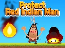 Proteger Al Hombre Indio Rojo