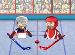 Batalla De Hockey De Títeres