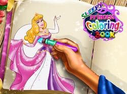 Libro Para Colorear Princesa Soñoliento