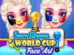 Fútbol 2018 Face Art