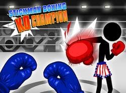 Stickman Boxeo Ko Campeón